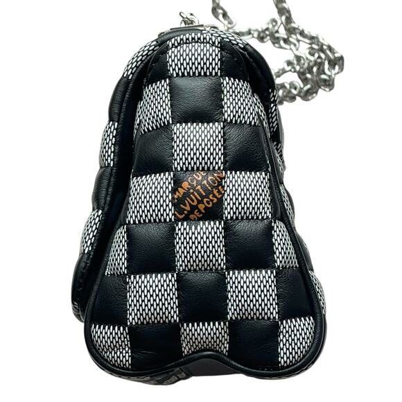 Louis Vuitton Limited Edition Damier Quilted Leather Twist BB Bag - Picture 4 of 16